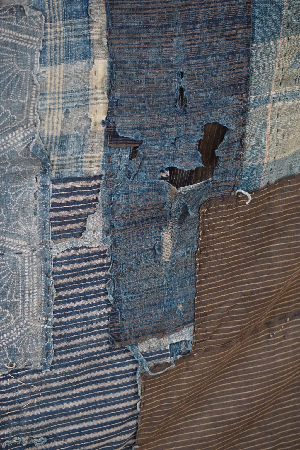 Antique Japanese Boro Textile, Late 19th–Early 20th Century