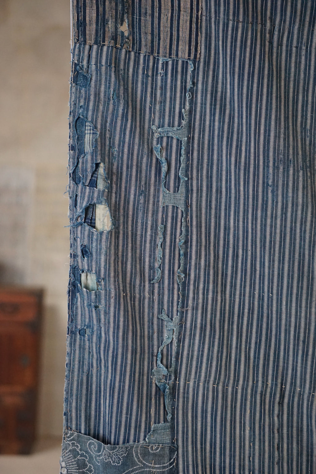 Antique Japanese Boro Textile, Late 19th–Early 20th Century