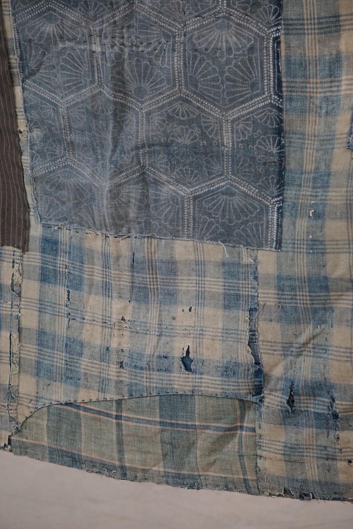 Antique Japanese Boro Textile, Late 19th–Early 20th Century