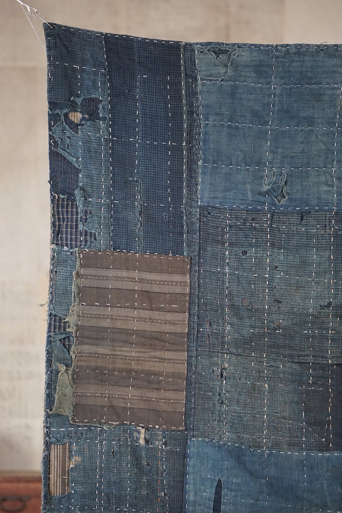 Antique Japanese Boro Textile, Late 19th–Early 20th Century