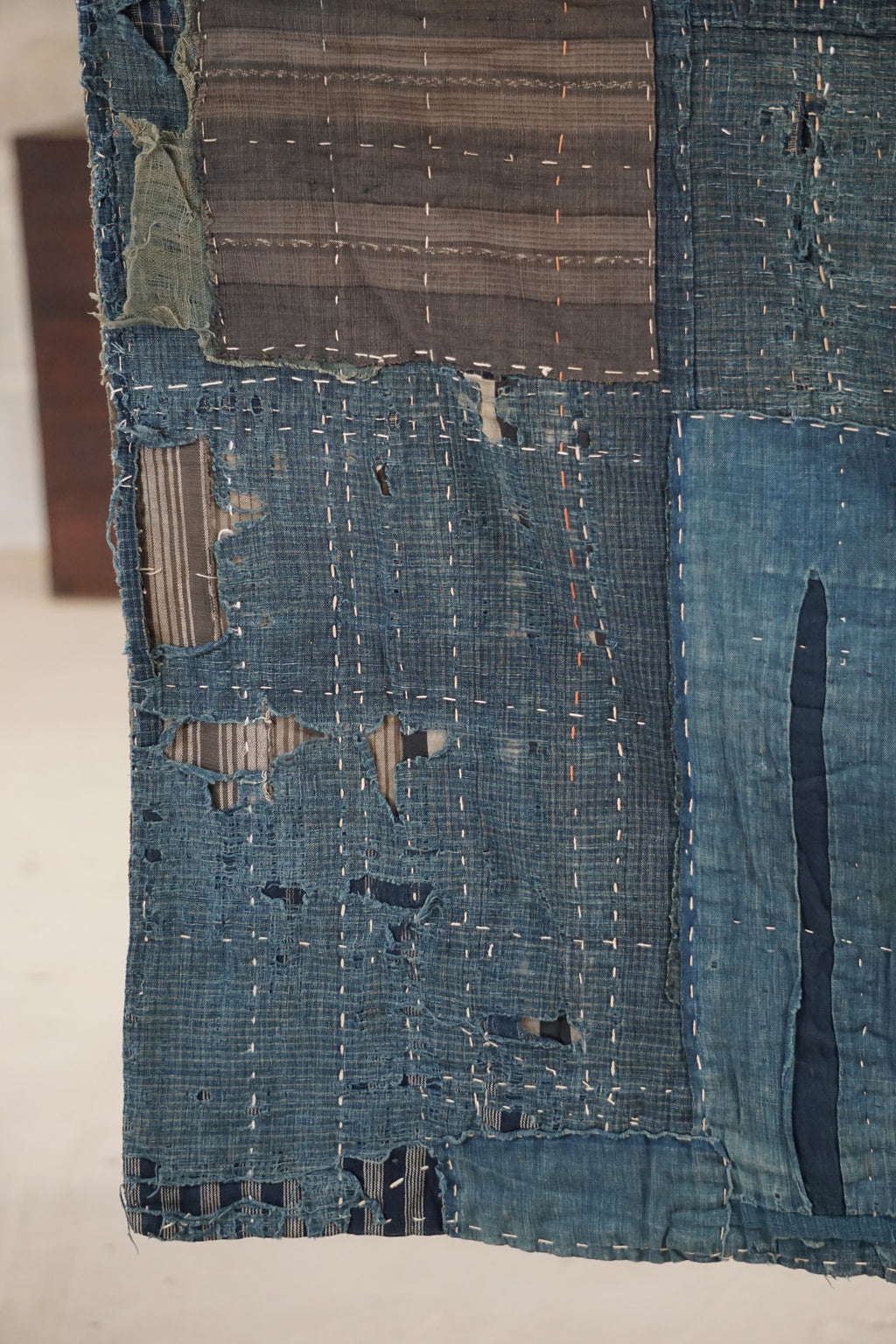Antique Japanese Boro Textile, Late 19th–Early 20th Century