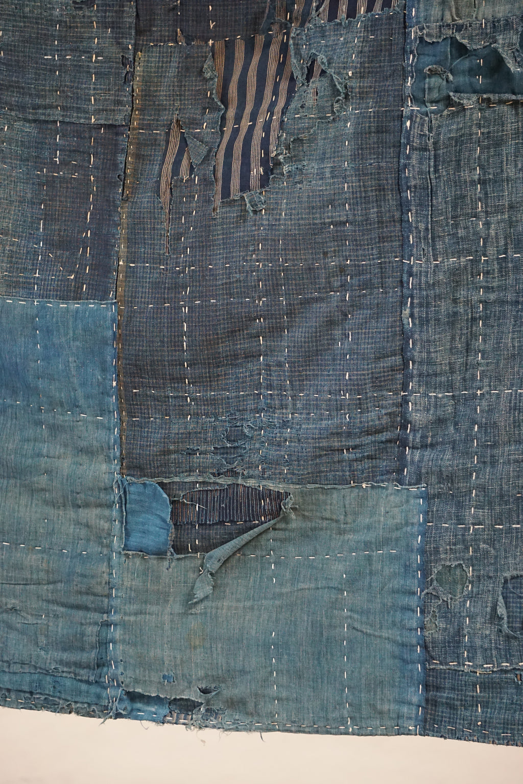 Antique Japanese Boro Textile, Late 19th–Early 20th Century