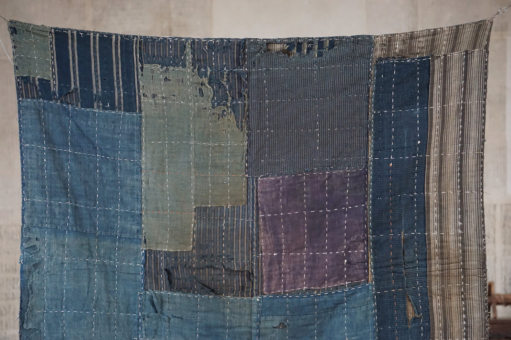 Antique Japanese Boro Textile, Late 19th–Early 20th Century