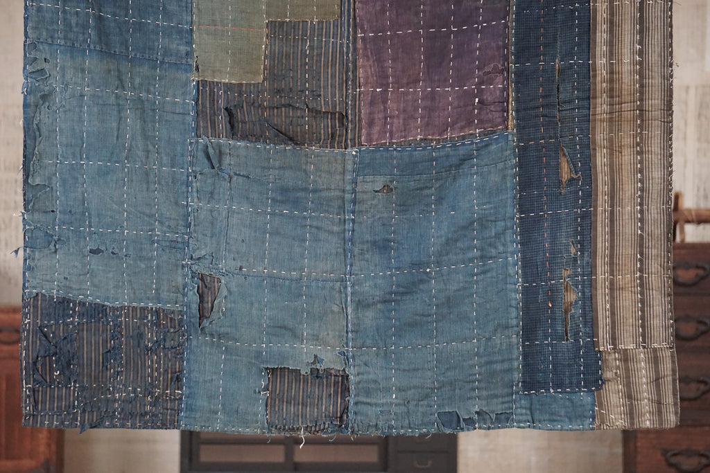 Antique Japanese Boro Textile, Late 19th–Early 20th Century