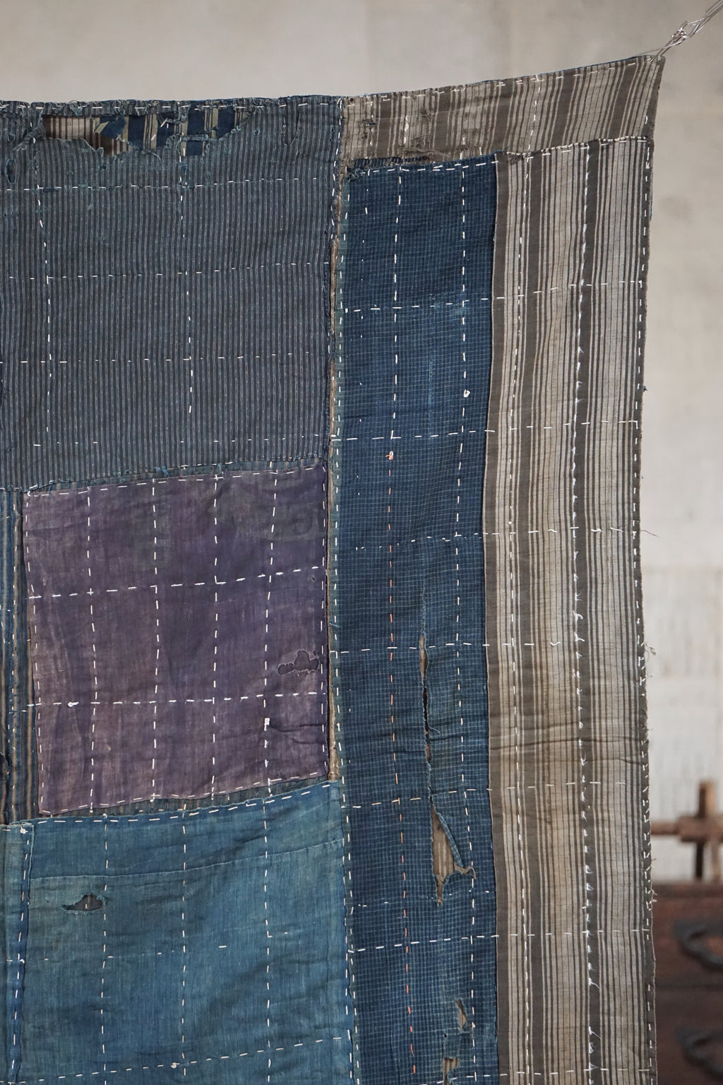 Antique Japanese Boro Textile, Late 19th–Early 20th Century