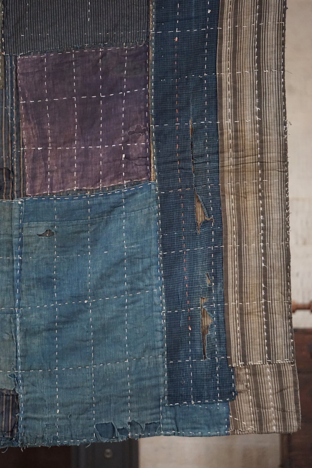 Antique Japanese Boro Textile, Late 19th–Early 20th Century