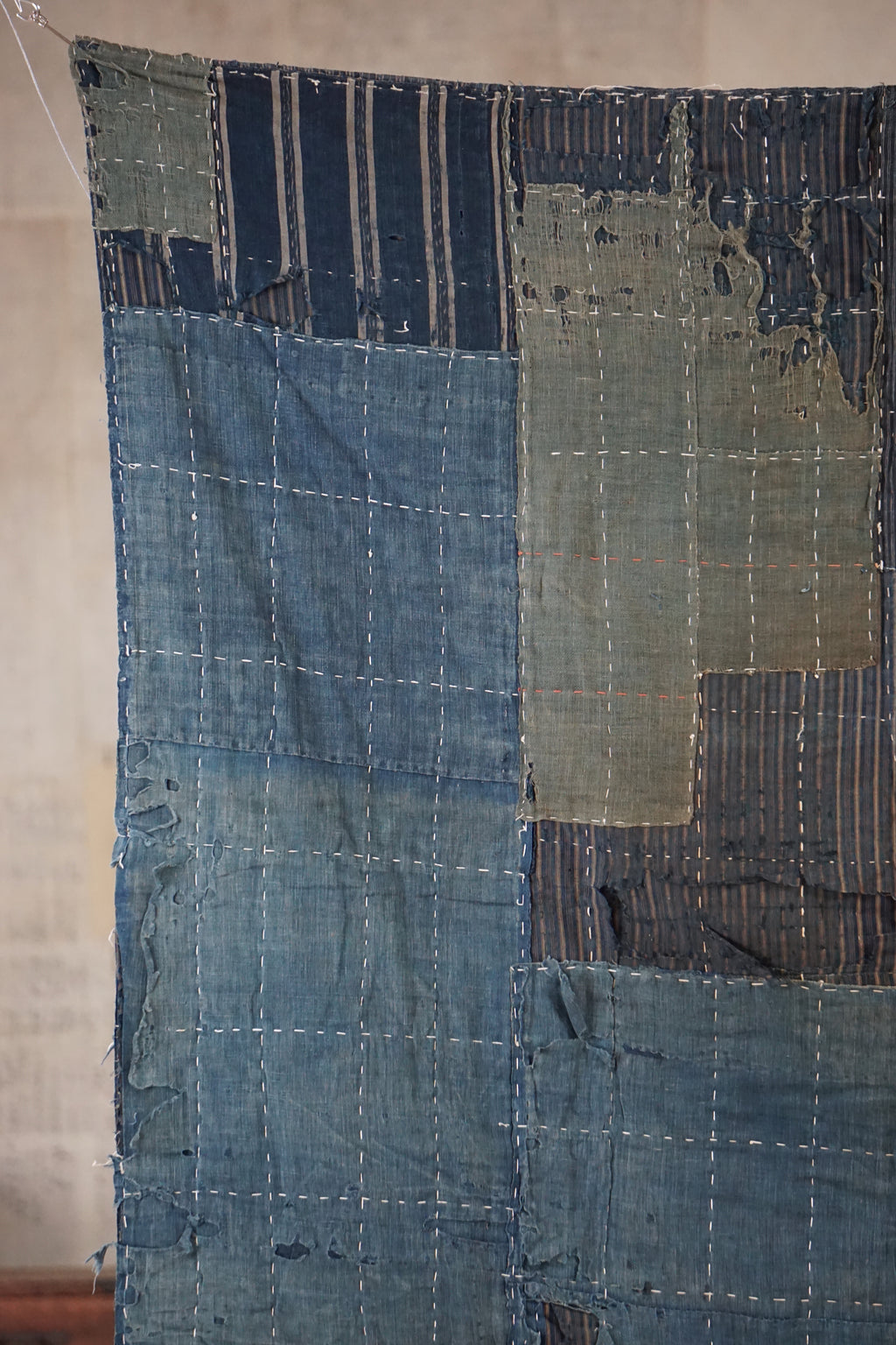 Antique Japanese Boro Textile, Late 19th–Early 20th Century