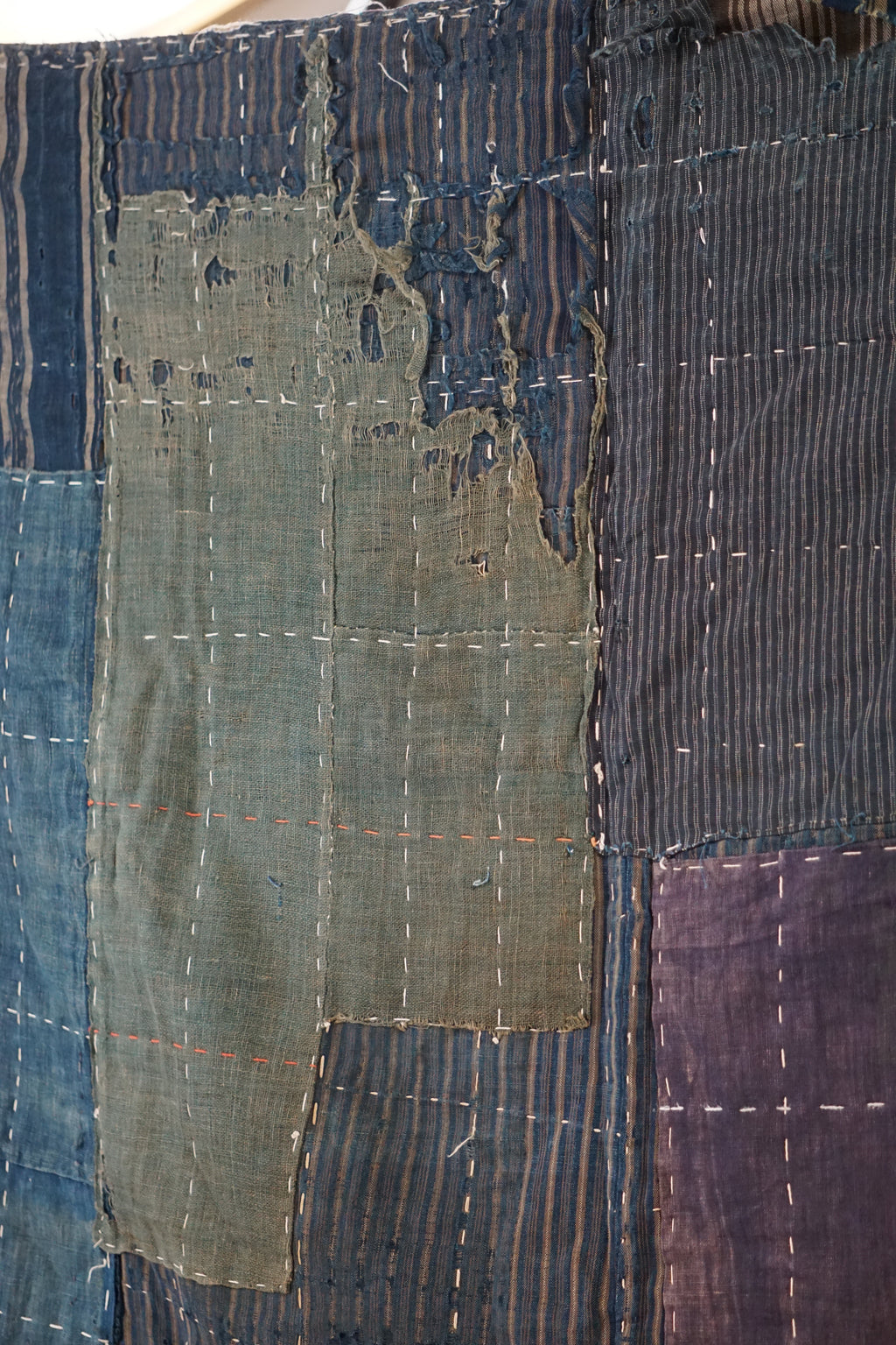 Antique Japanese Boro Textile, Late 19th–Early 20th Century