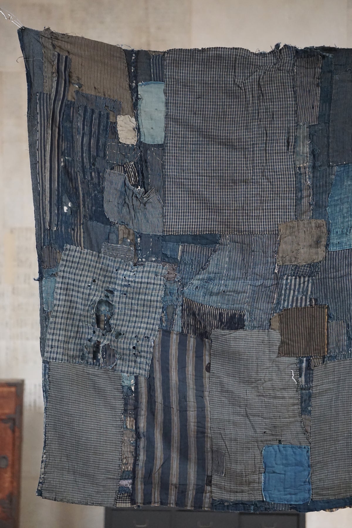 Antique Japanese Boro Textile, Early 20th Century
