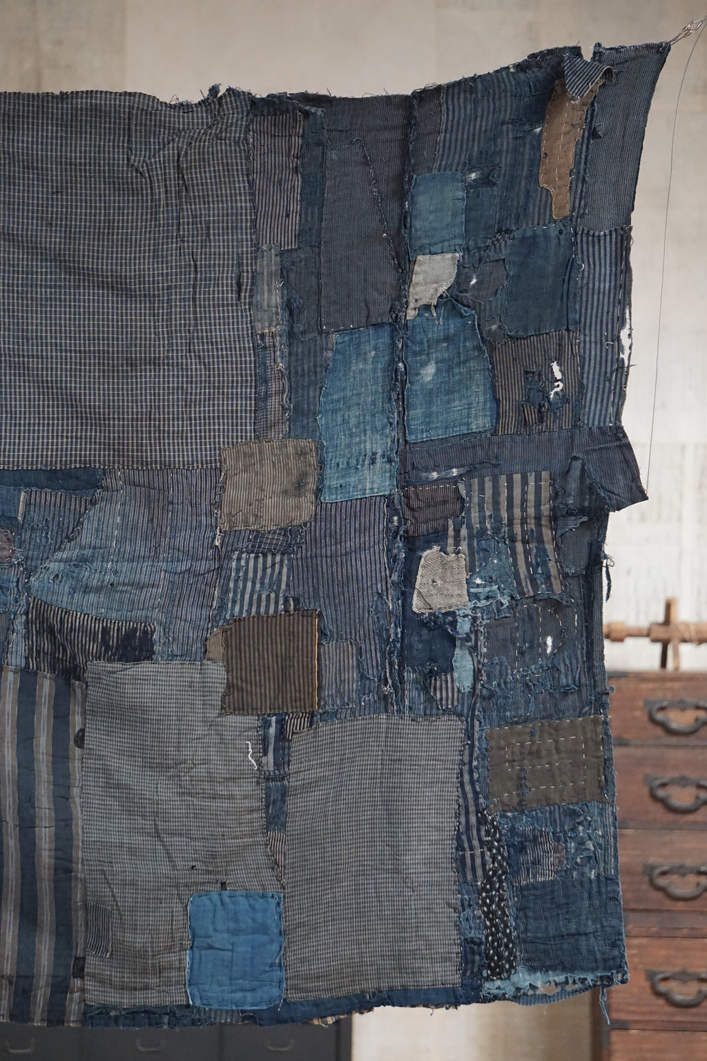 Antique Japanese Boro Textile, Early 20th Century