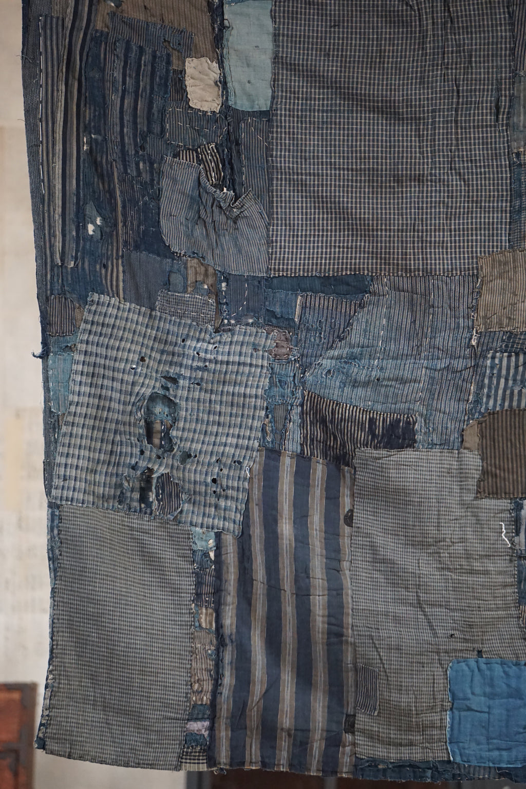 Antique Japanese Boro Textile, Early 20th Century