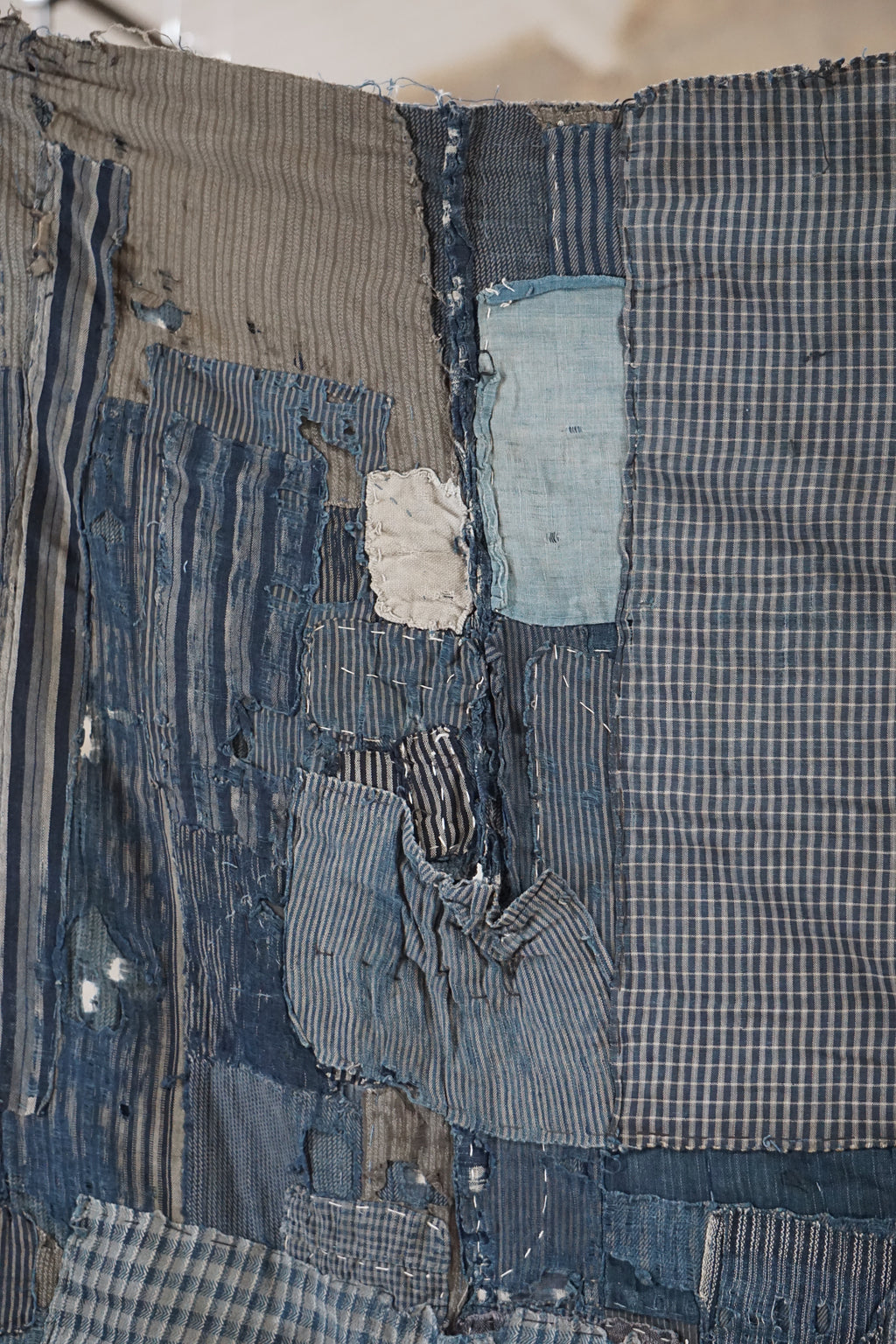 Antique Japanese Boro Textile, Early 20th Century