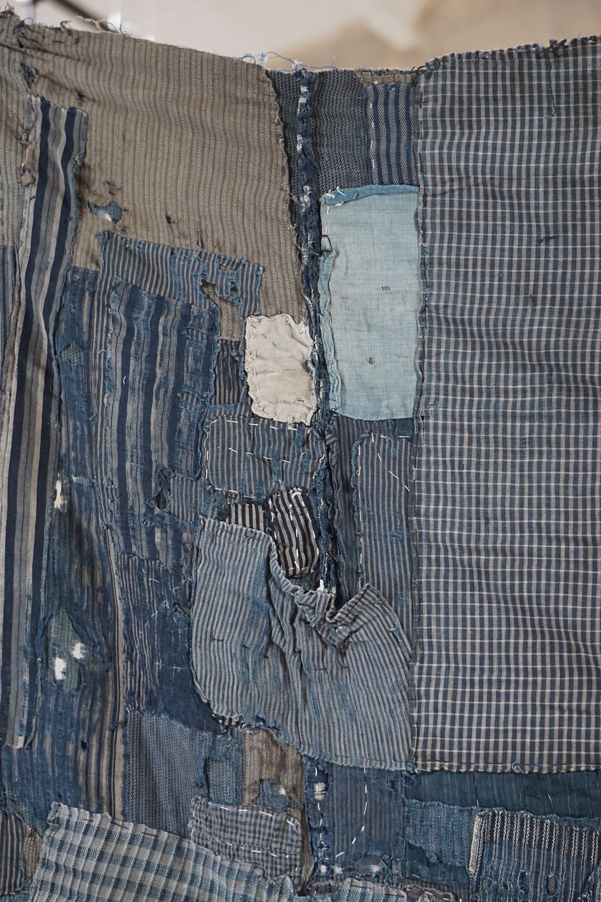 Antique Japanese Boro Textile, Early 20th Century