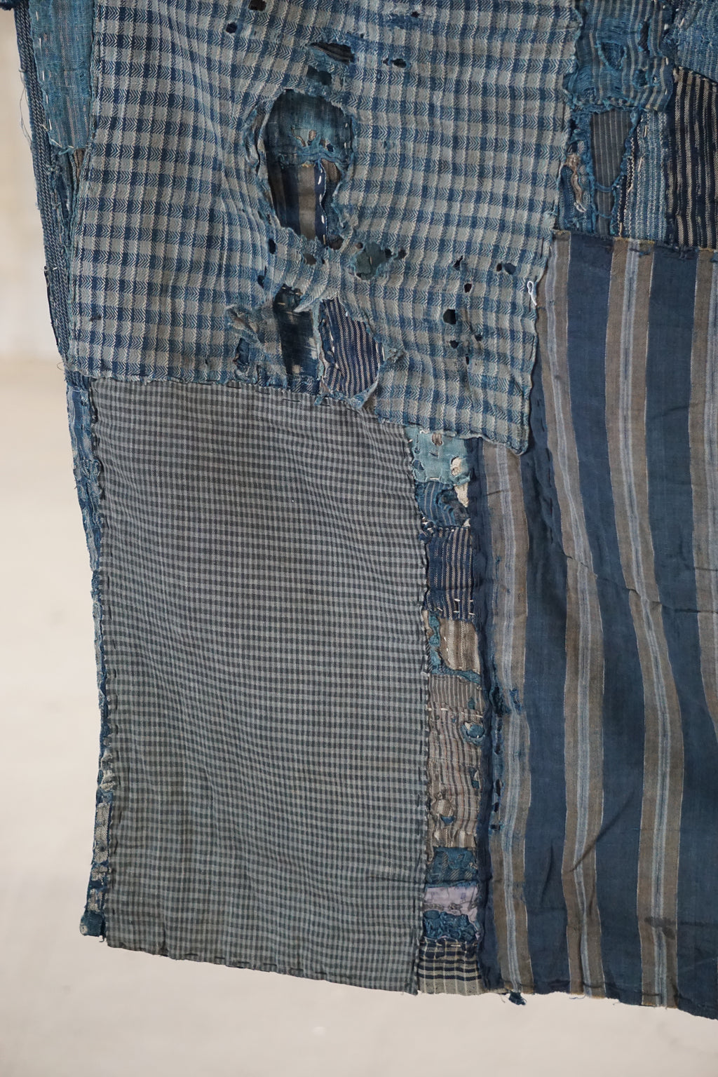 Antique Japanese Boro Textile, Early 20th Century