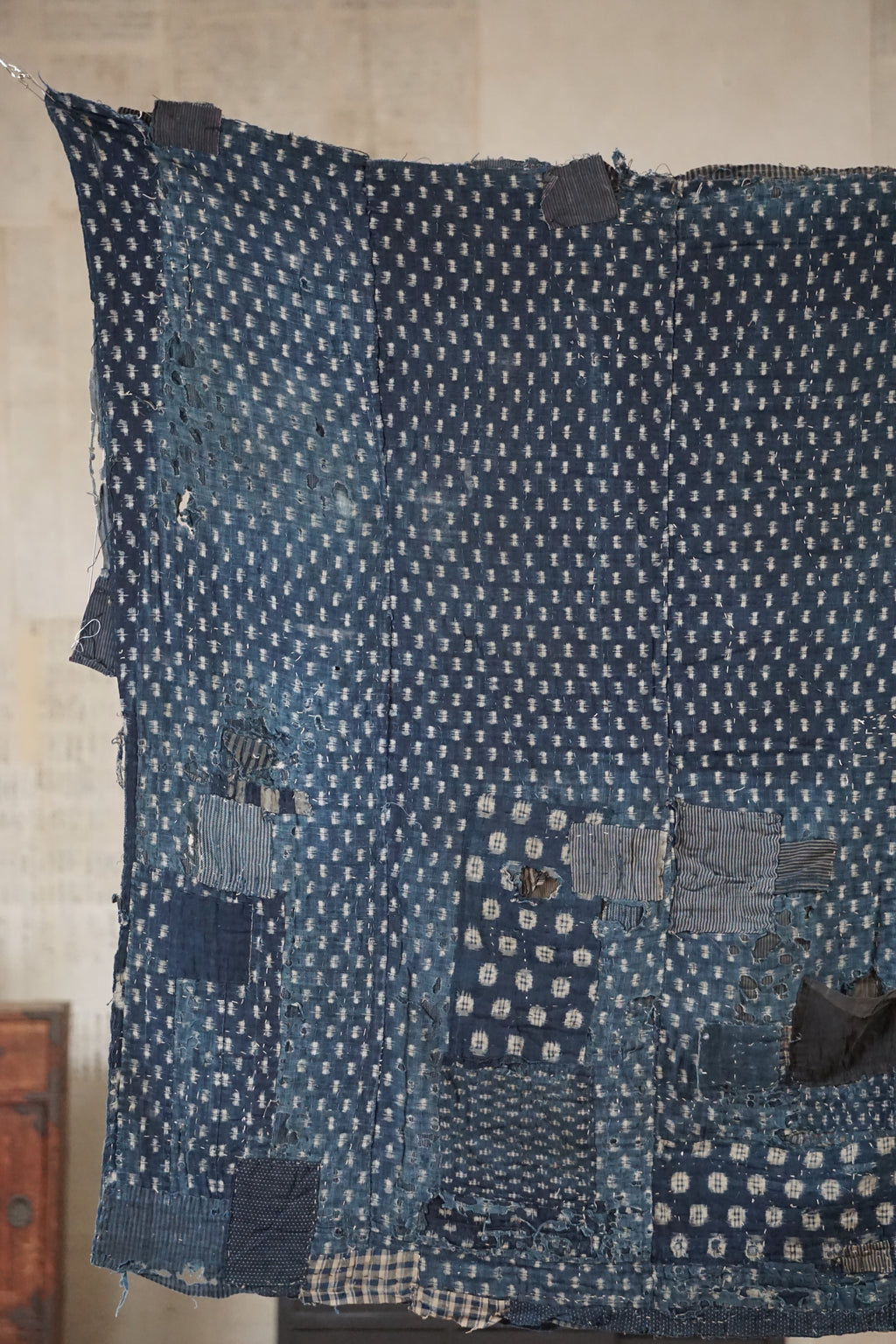 Antique Japanese Boro Textile, Early 20th Century