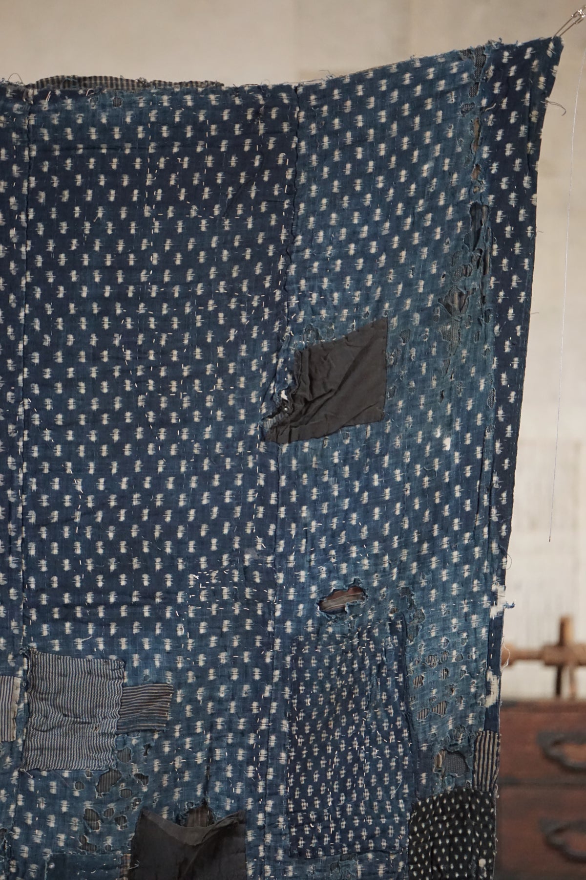 Antique Japanese Boro Textile, Early 20th Century