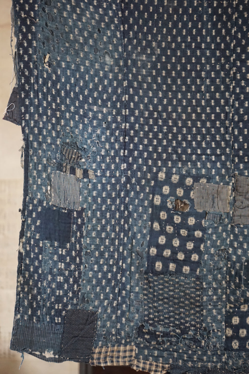 Antique Japanese Boro Textile, Early 20th Century