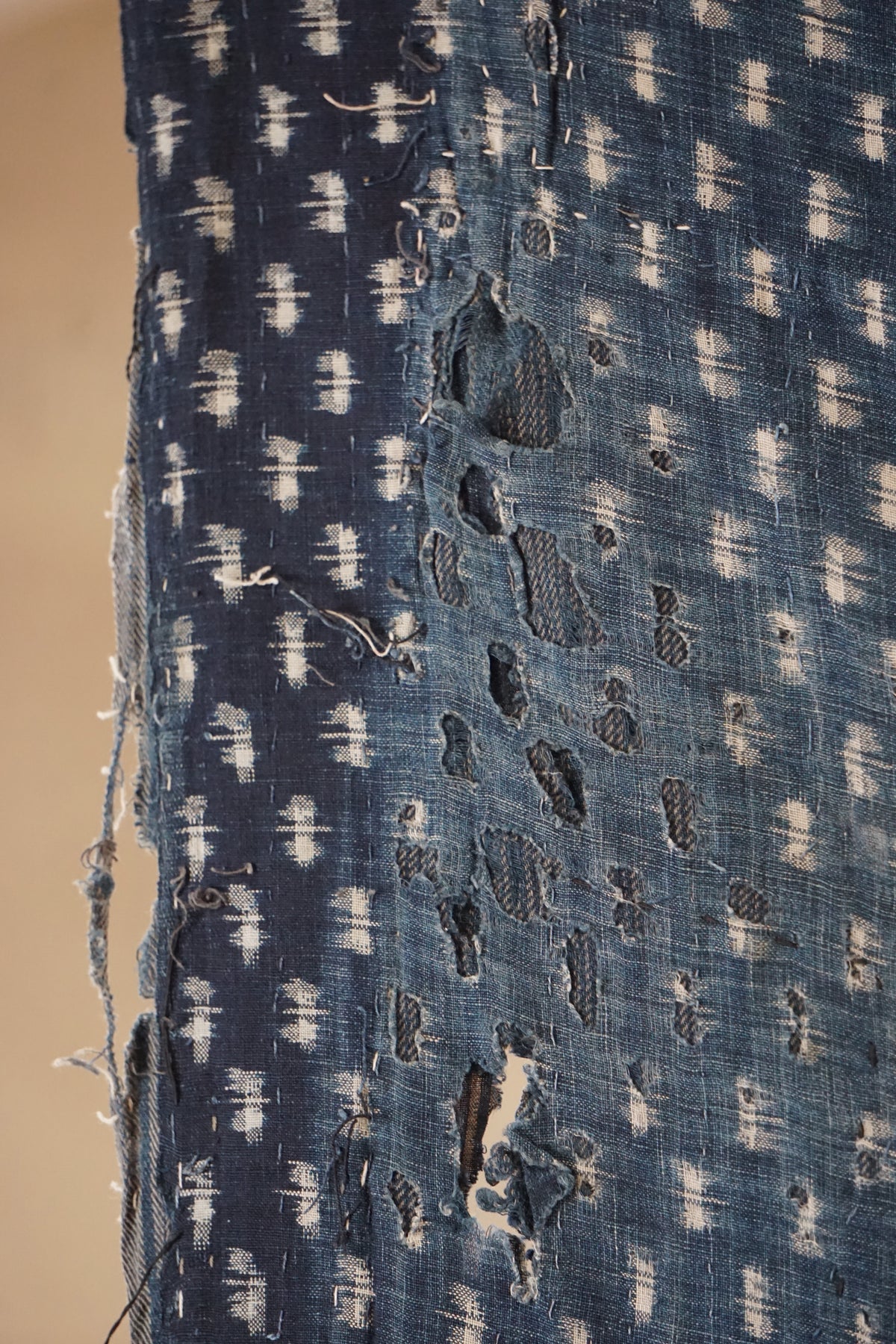 Antique Japanese Boro Textile, Early 20th Century
