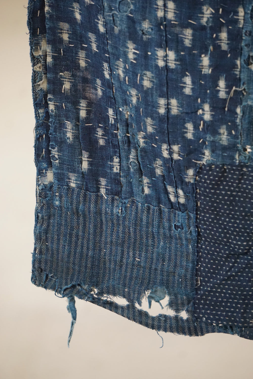 Antique Japanese Boro Textile, Early 20th Century