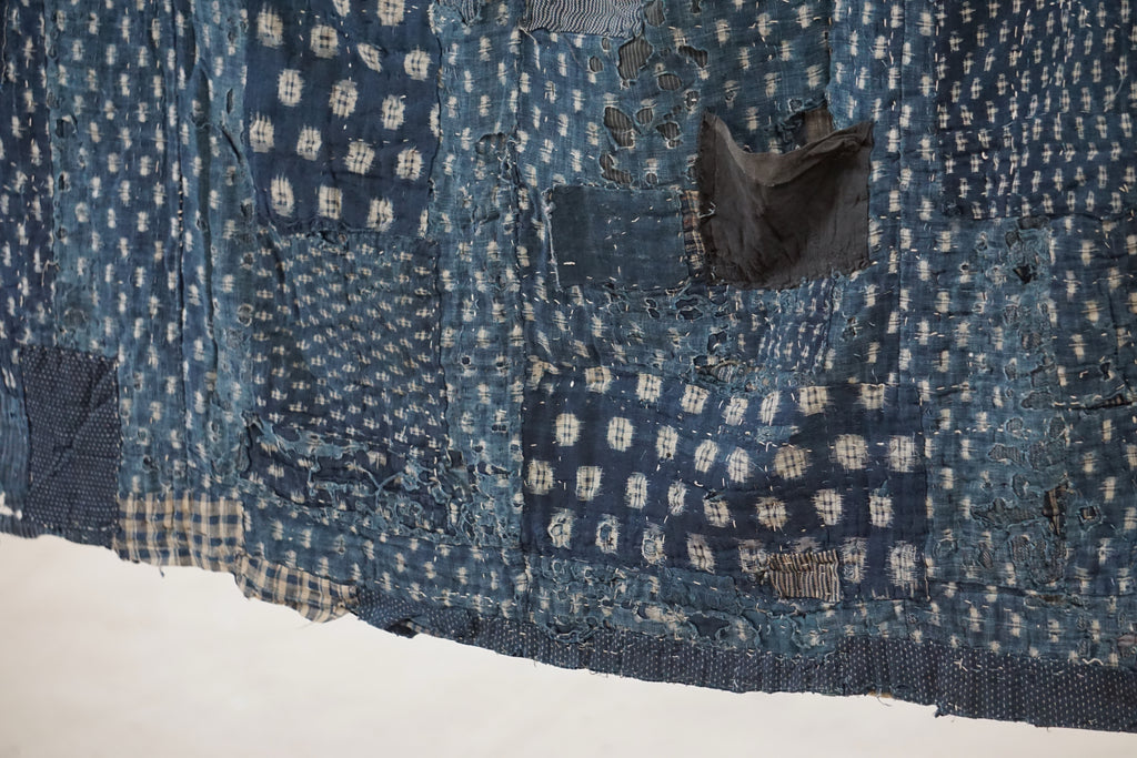 Antique Japanese Boro Textile, Early 20th Century