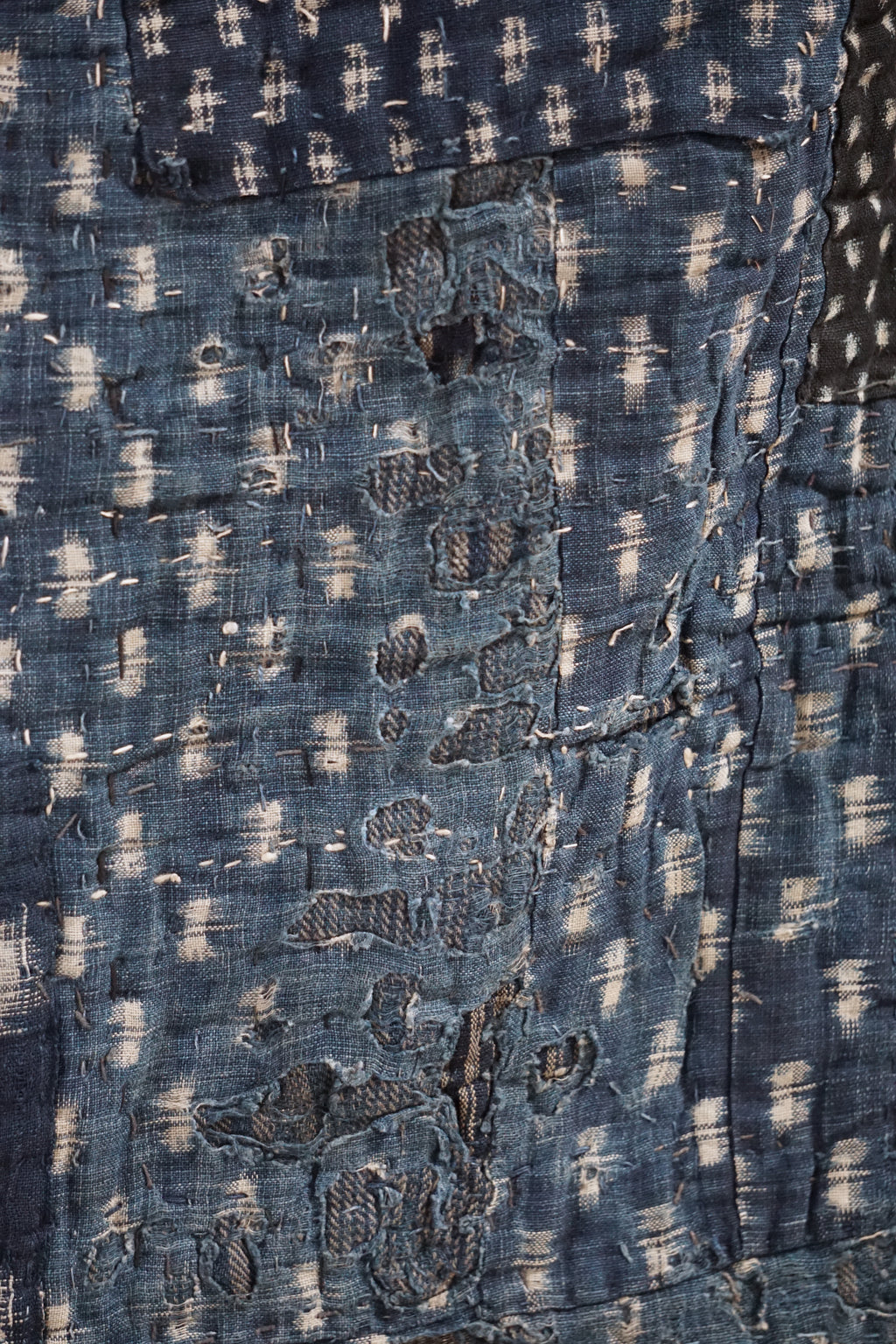 Antique Japanese Boro Textile, Early 20th Century
