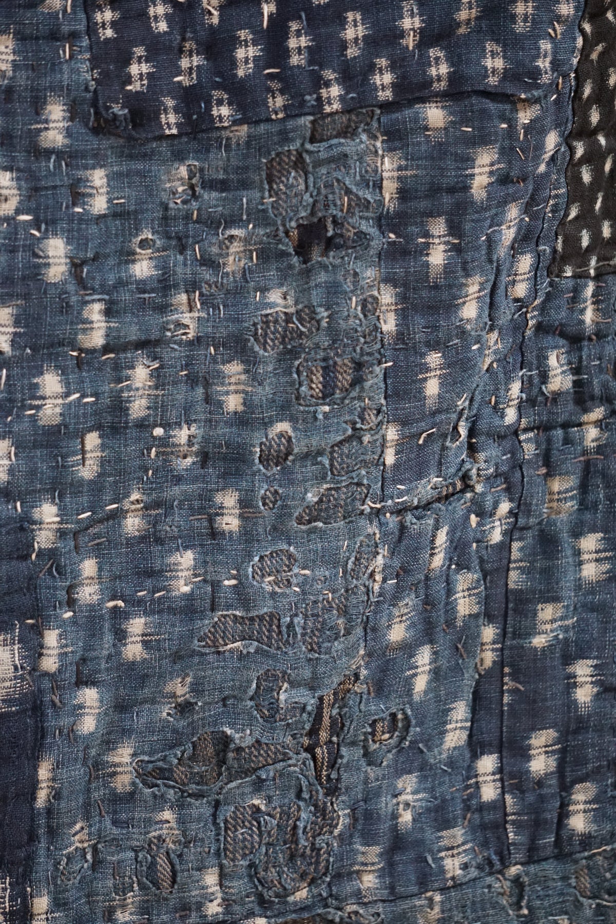 Antique Japanese Boro Textile, Early 20th Century