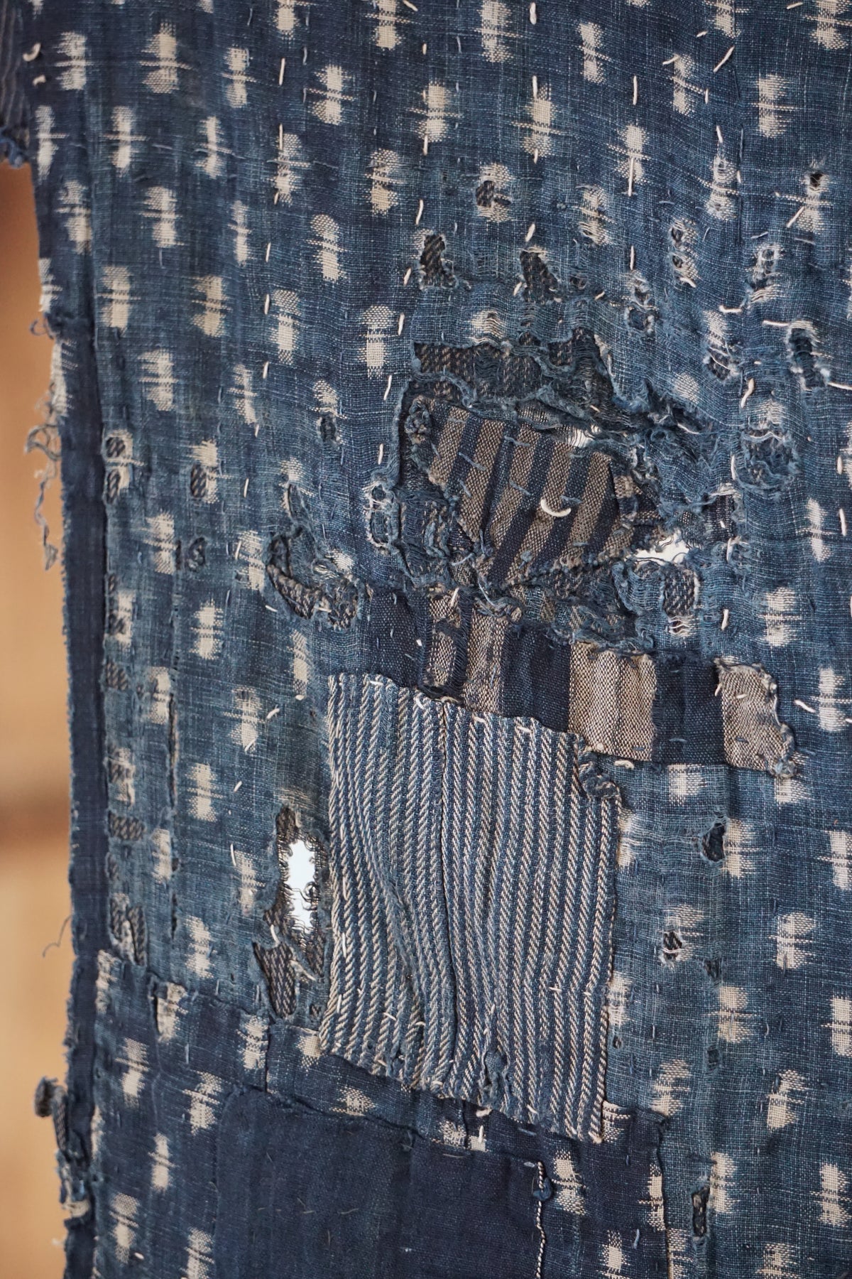 Antique Japanese Boro Textile, Early 20th Century