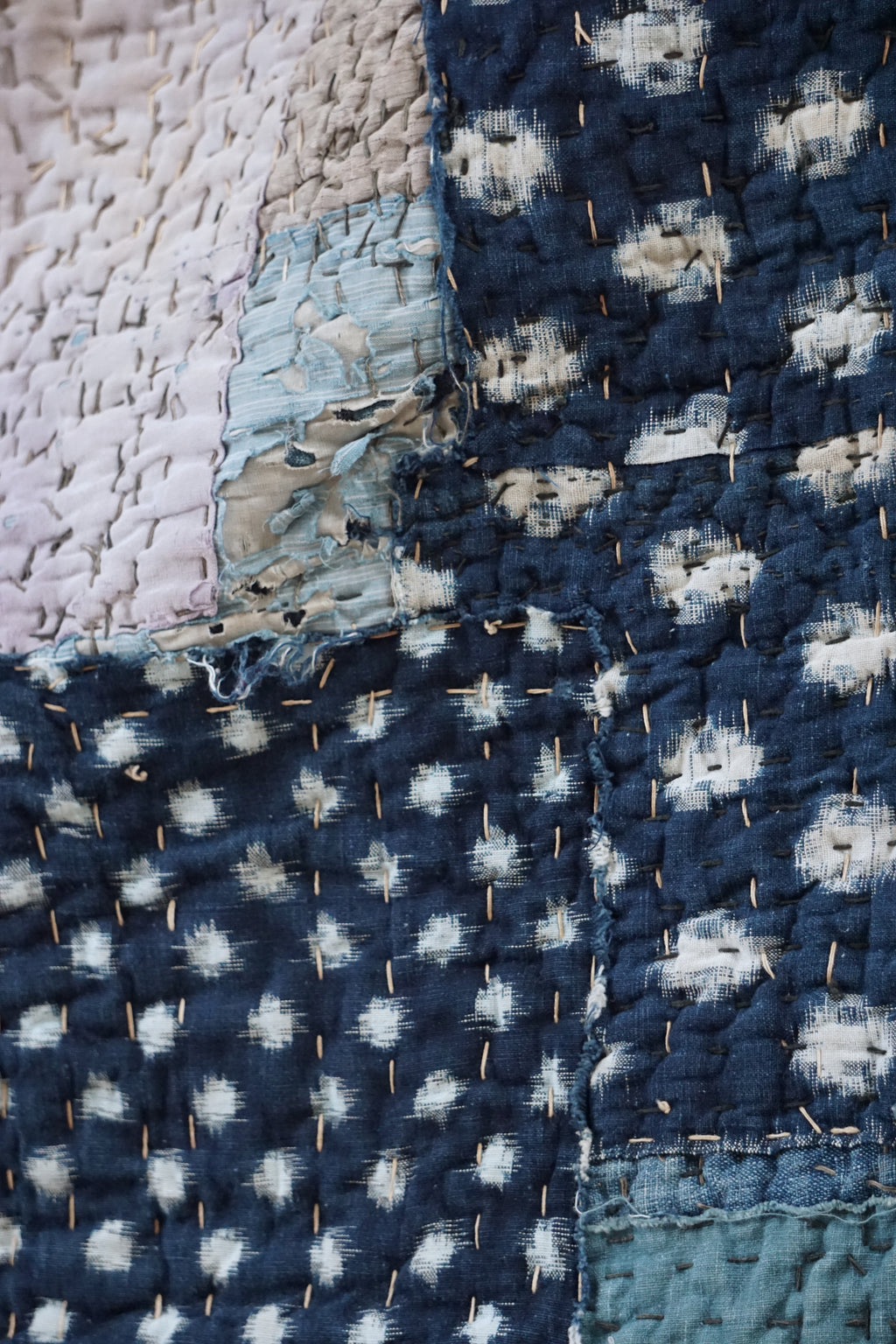 Antique Japanese Boro Textile, Early - Mid 20th Century