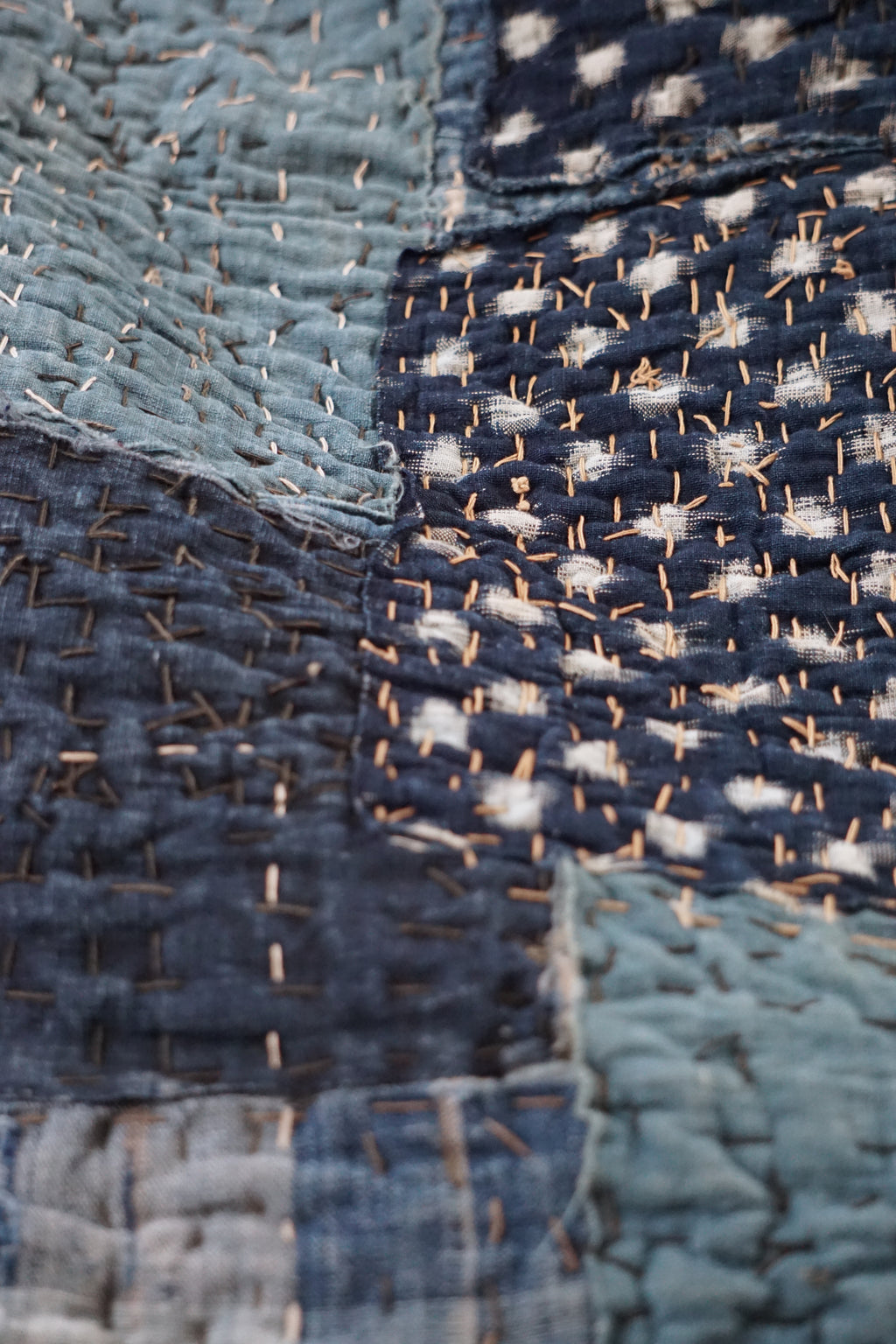 Antique Japanese Boro Textile, Early - Mid 20th Century