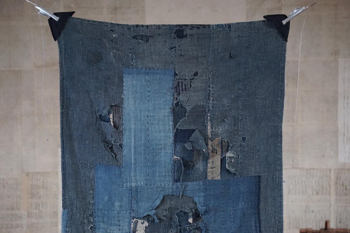 Antique Japanese Boro Textile, Late 19th–Early 20th Century