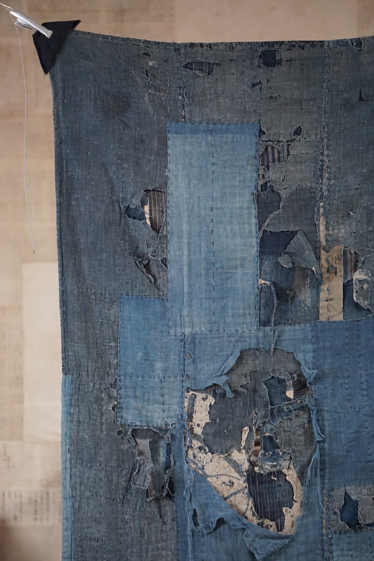 Antique Japanese Boro Textile, Late 19th–Early 20th Century