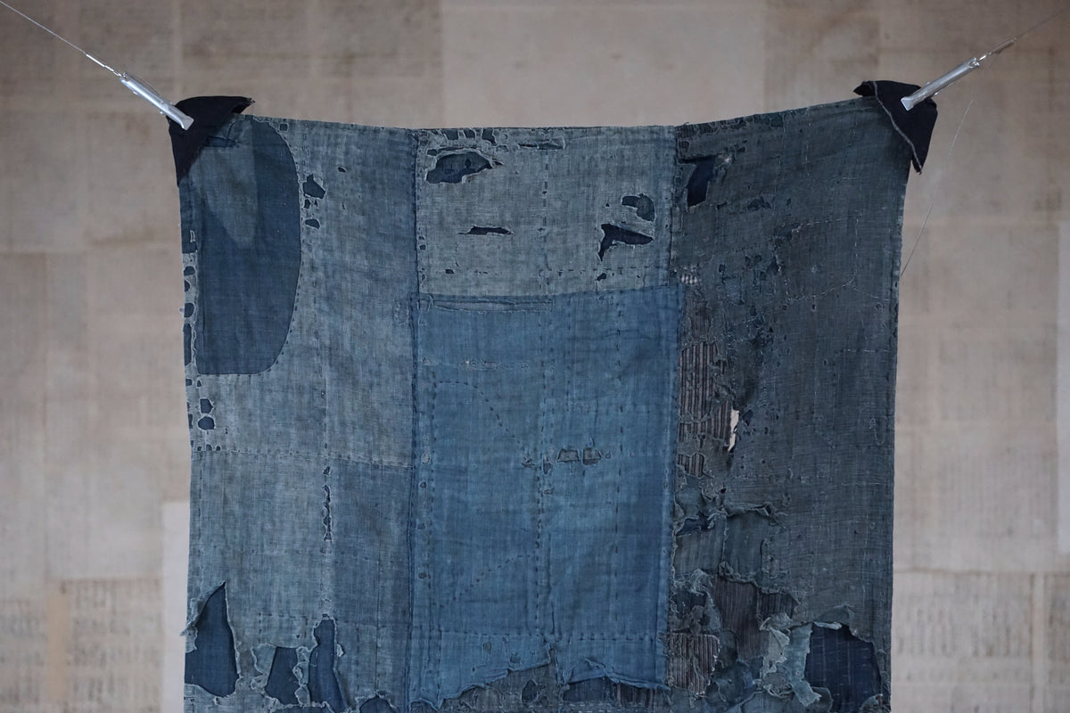 Antique Japanese Boro Textile, Late 19th–Early 20th Century