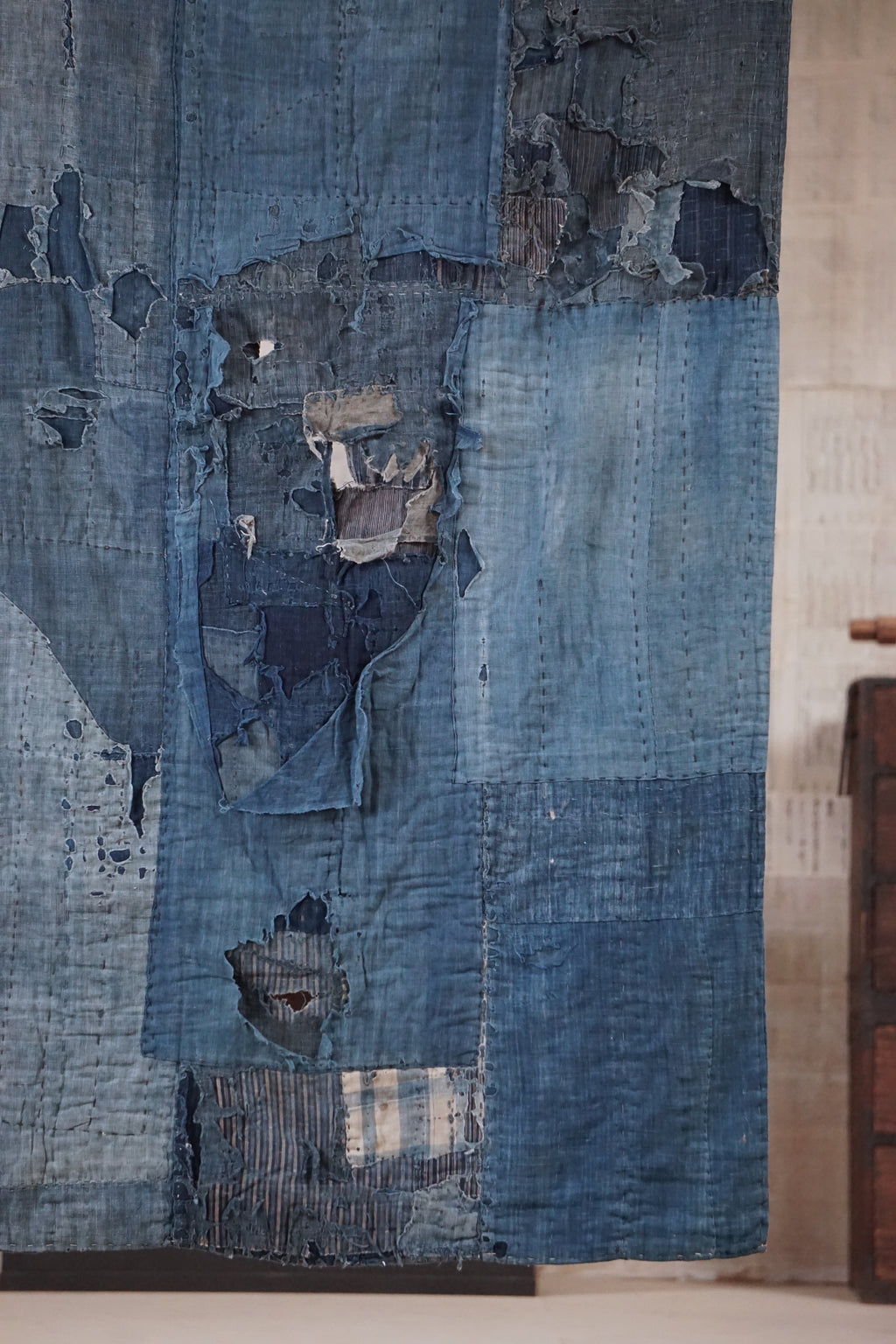 Antique Japanese Boro Textile, Late 19th–Early 20th Century