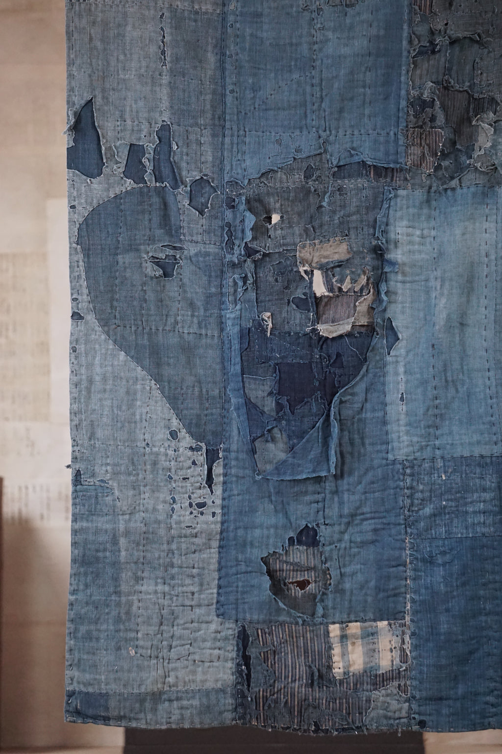 Antique Japanese Boro Textile, Late 19th–Early 20th Century