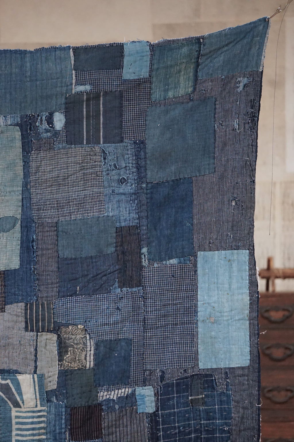 Antique Japanese Boro Textile, Late 19th Century