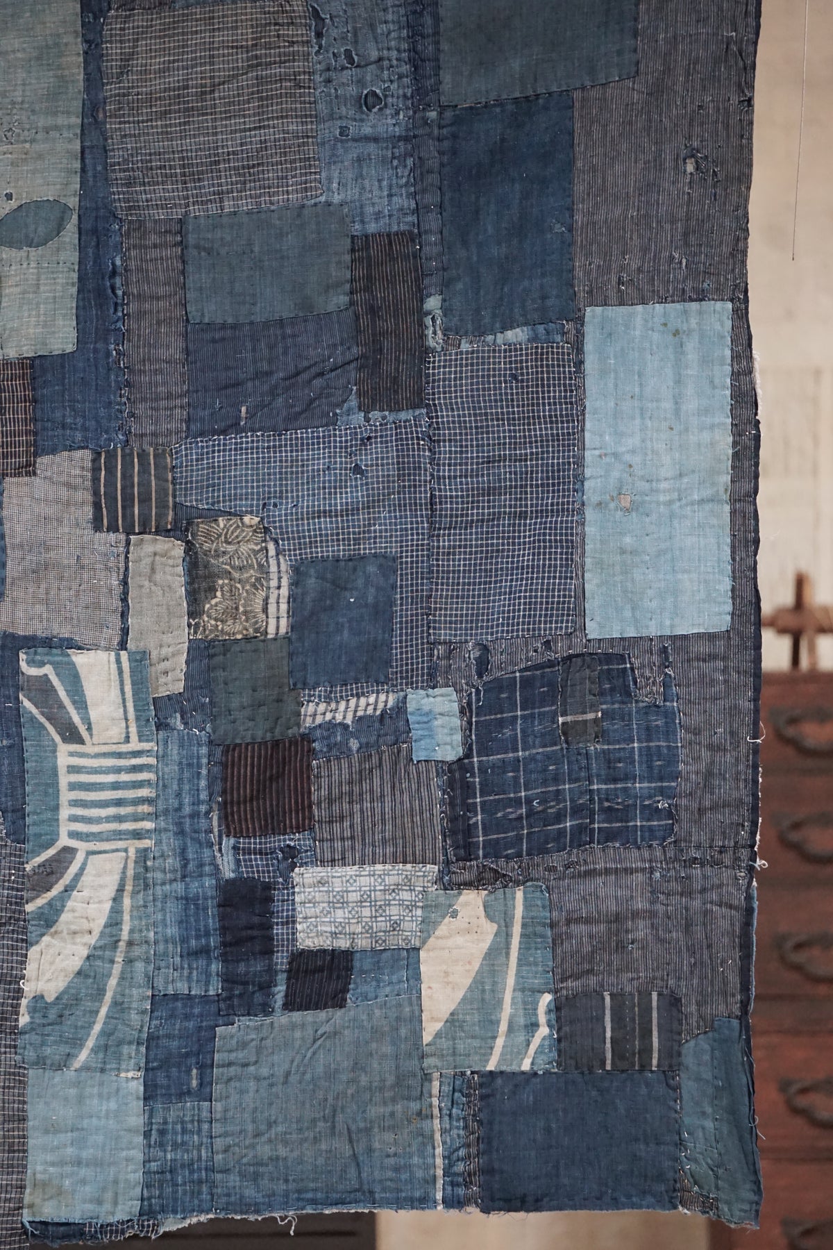 Antique Japanese Boro Textile, Late 19th Century