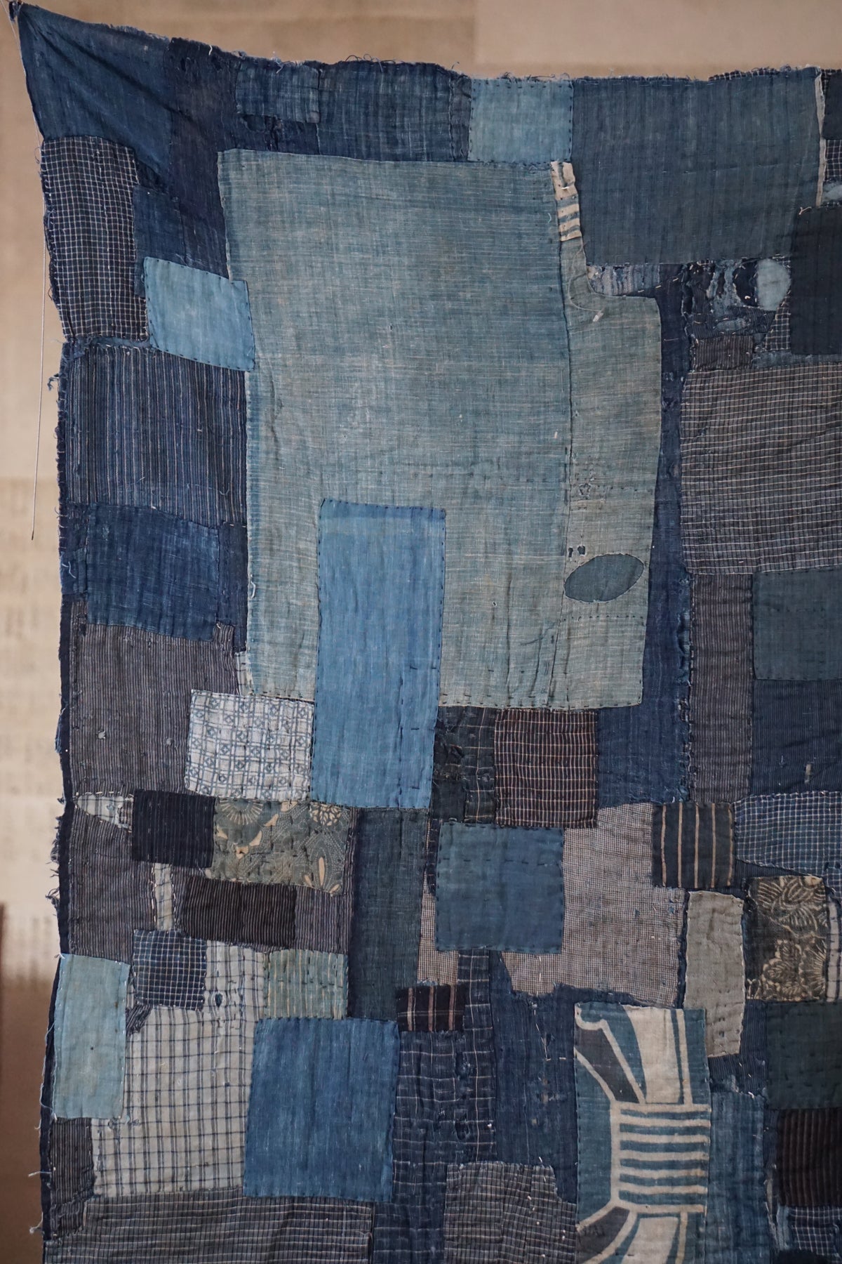 Antique Japanese Boro Textile, Late 19th Century