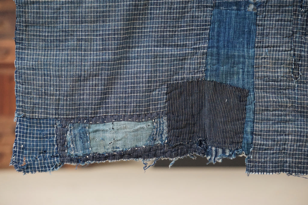 Antique Japanese Boro Textile, Late 19th Century