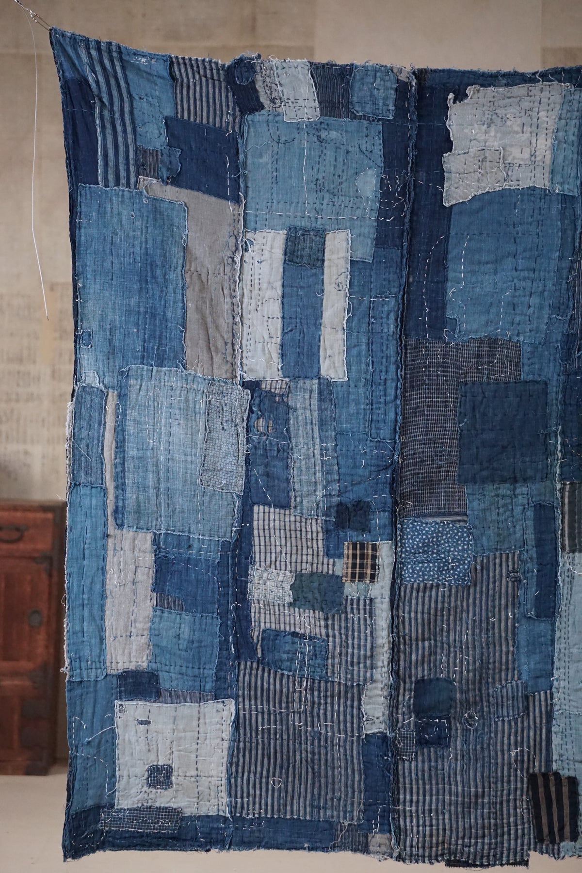Antique Japanese Boro Textile, Late 19th Century