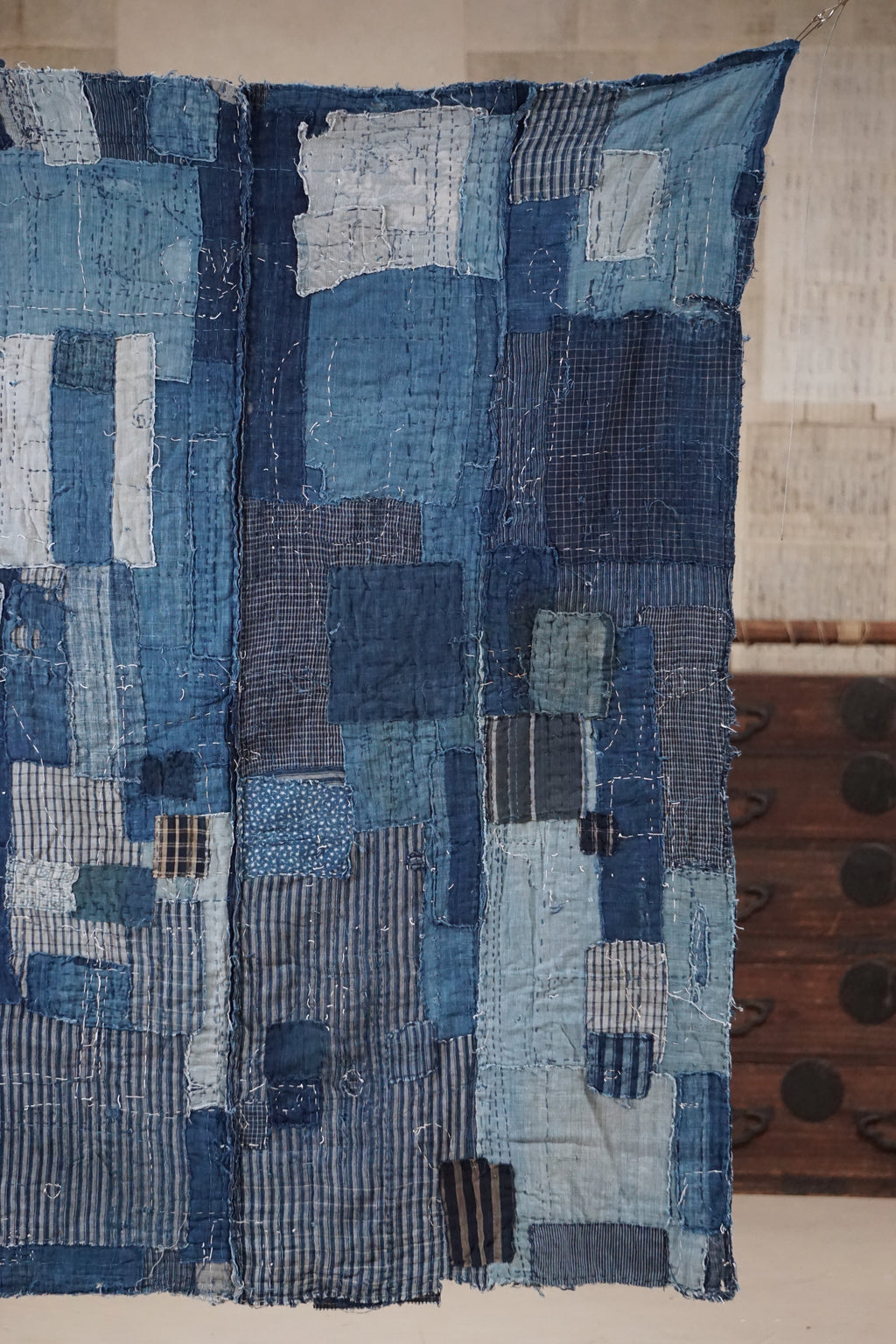 Antique Japanese Boro Textile, Late 19th Century
