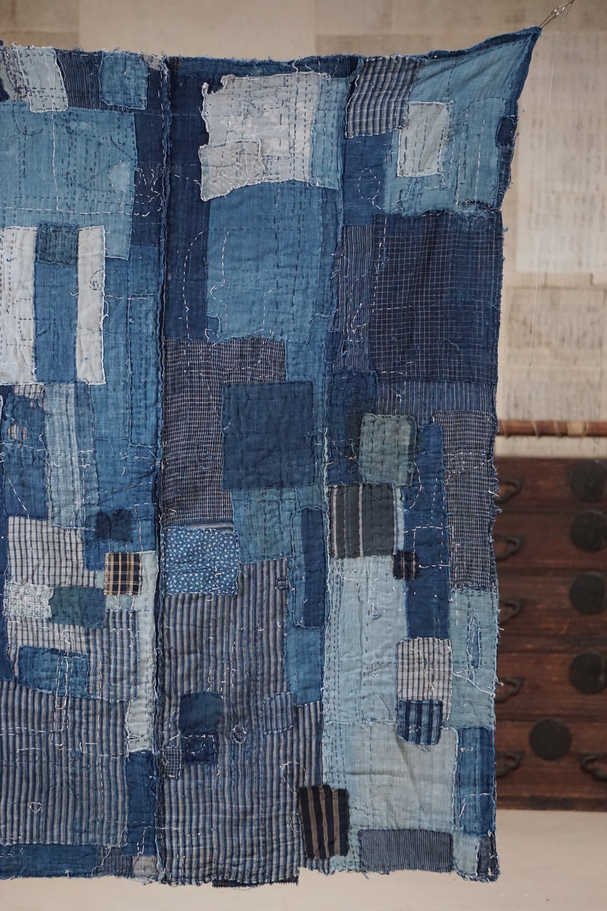 Antique Japanese Boro Textile, Late 19th Century