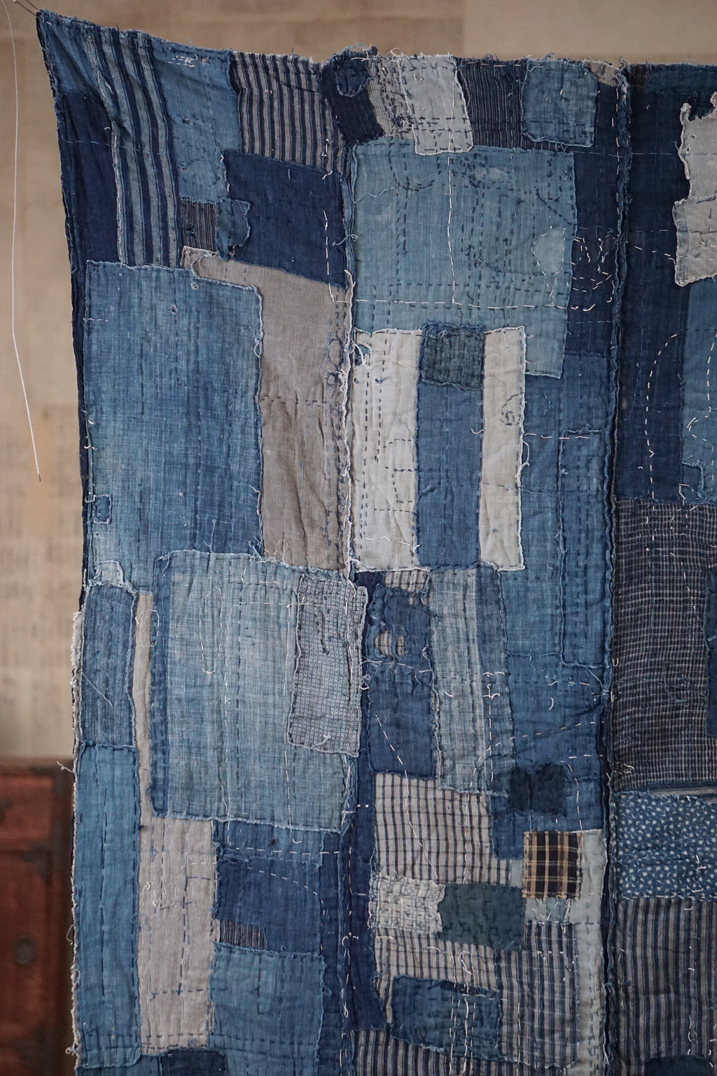 Antique Japanese Boro Textile, Late 19th Century