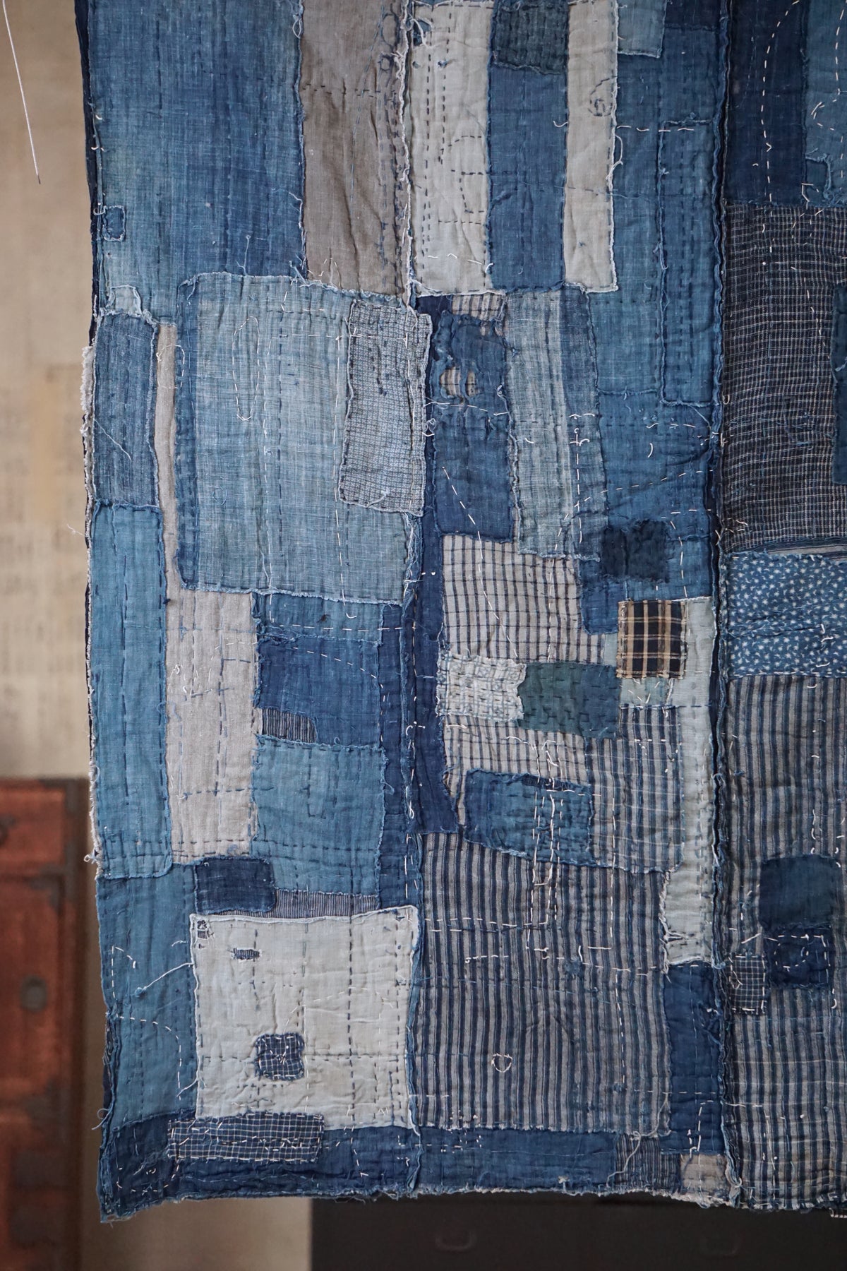 Antique Japanese Boro Textile, Late 19th Century