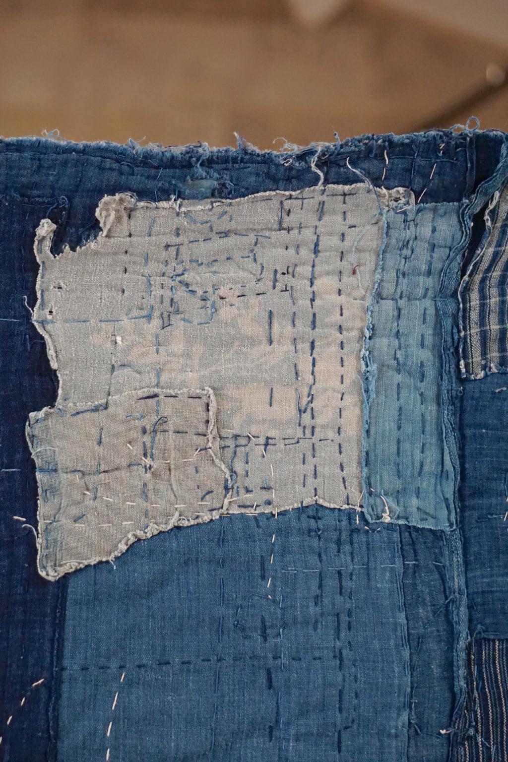 Antique Japanese Boro Textile, Late 19th Century