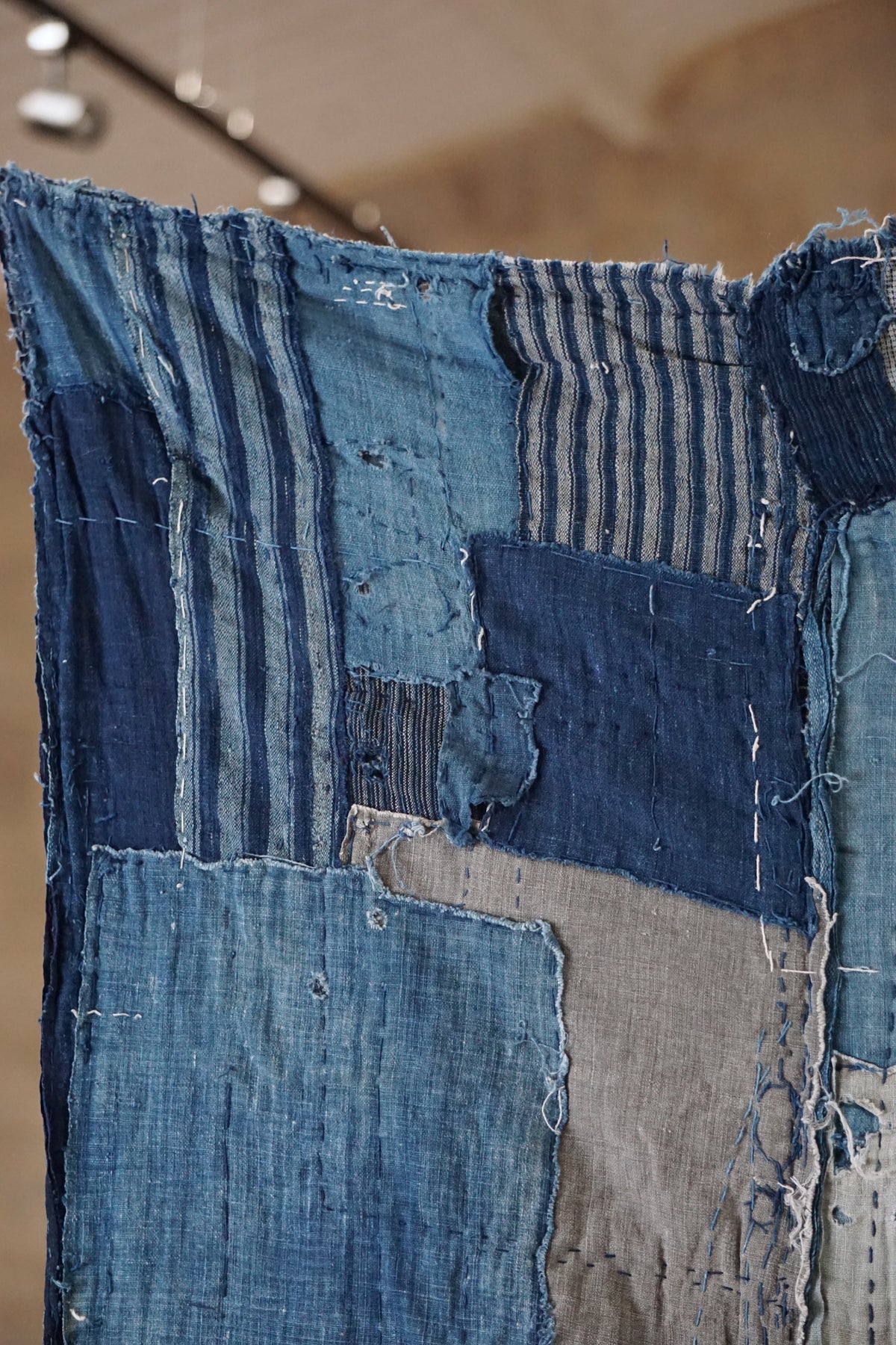 Antique Japanese Boro Textile, Late 19th Century