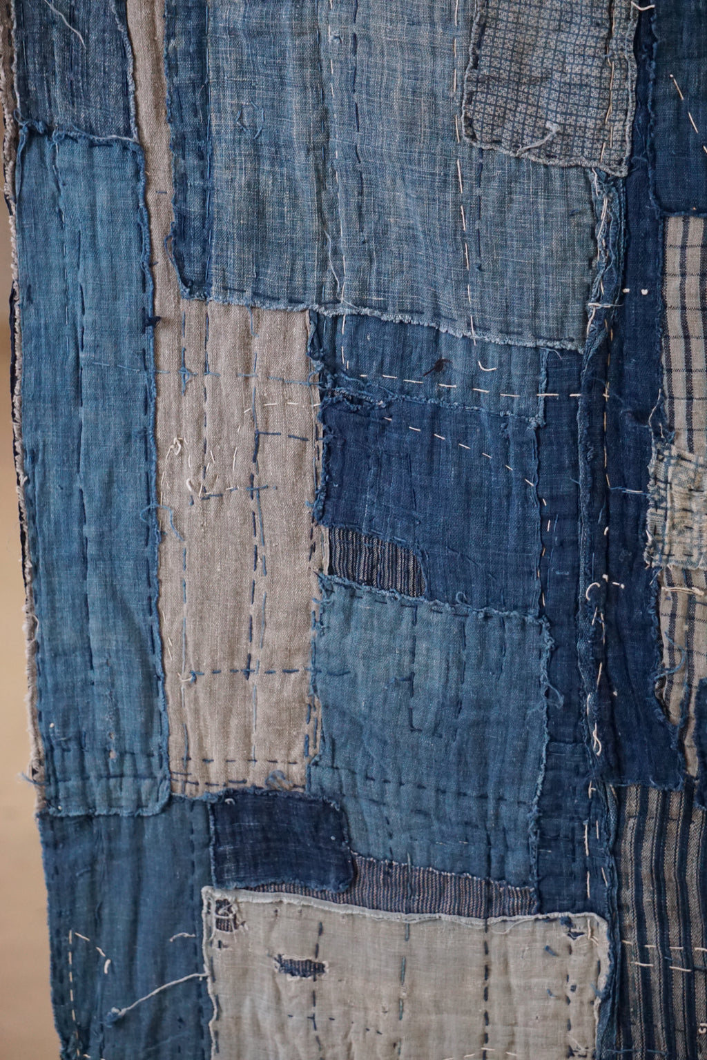 Antique Japanese Boro Textile, Late 19th Century