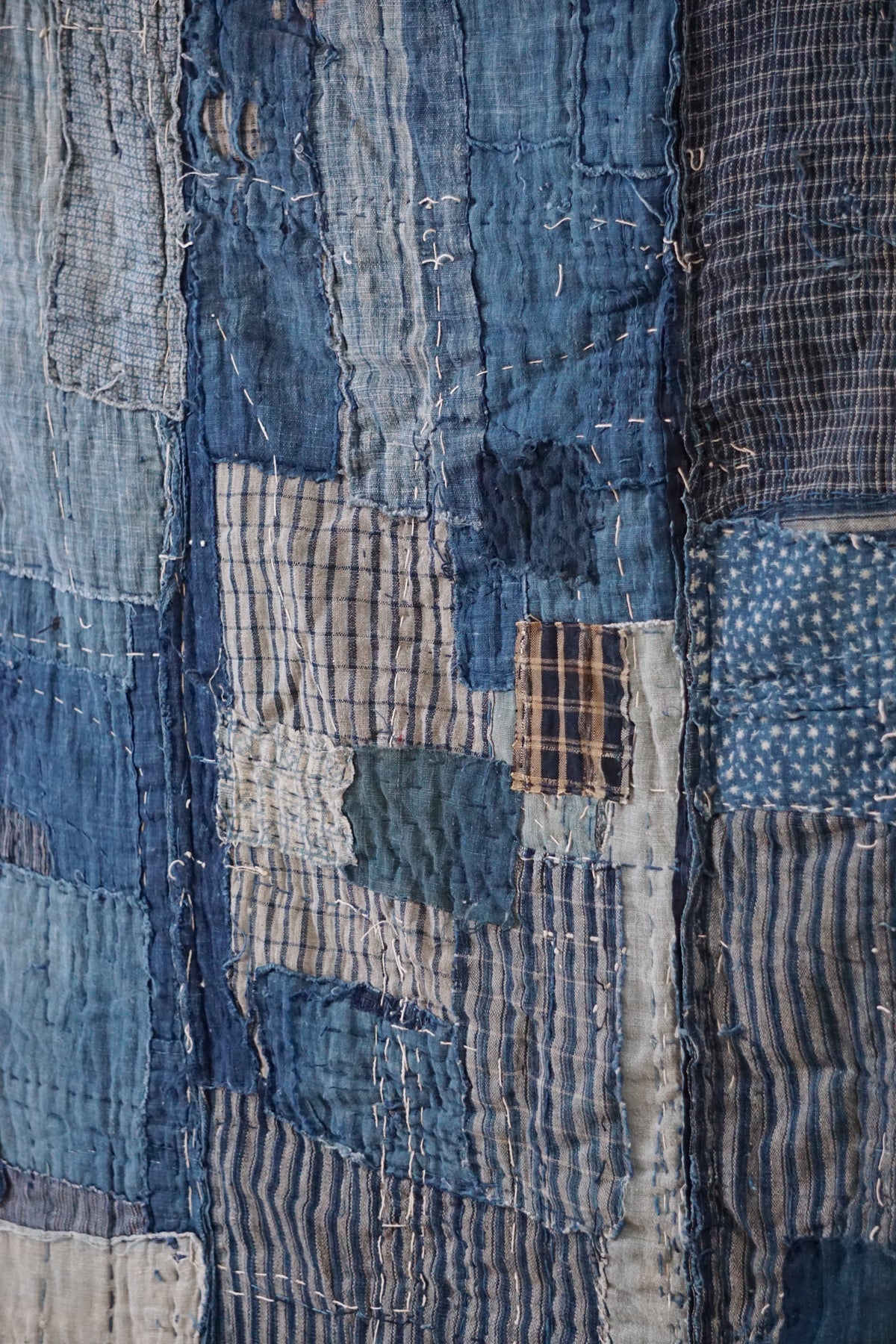 Antique Japanese Boro Textile, Late 19th Century