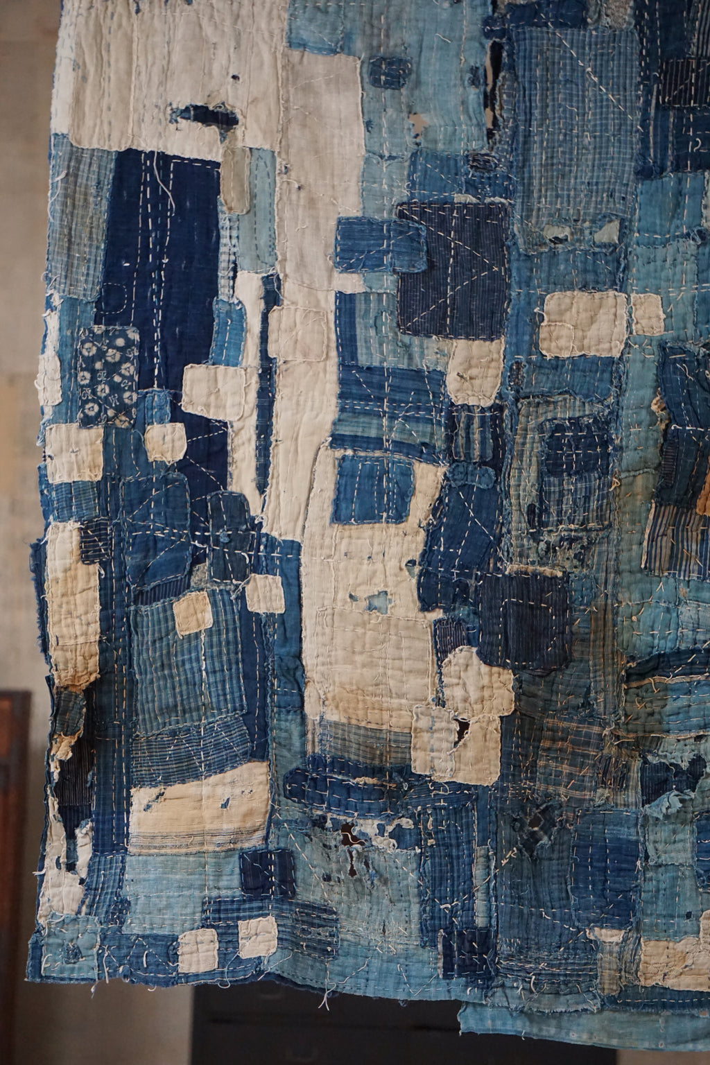 Antique Japanese Boro Textile, Late 19th Century