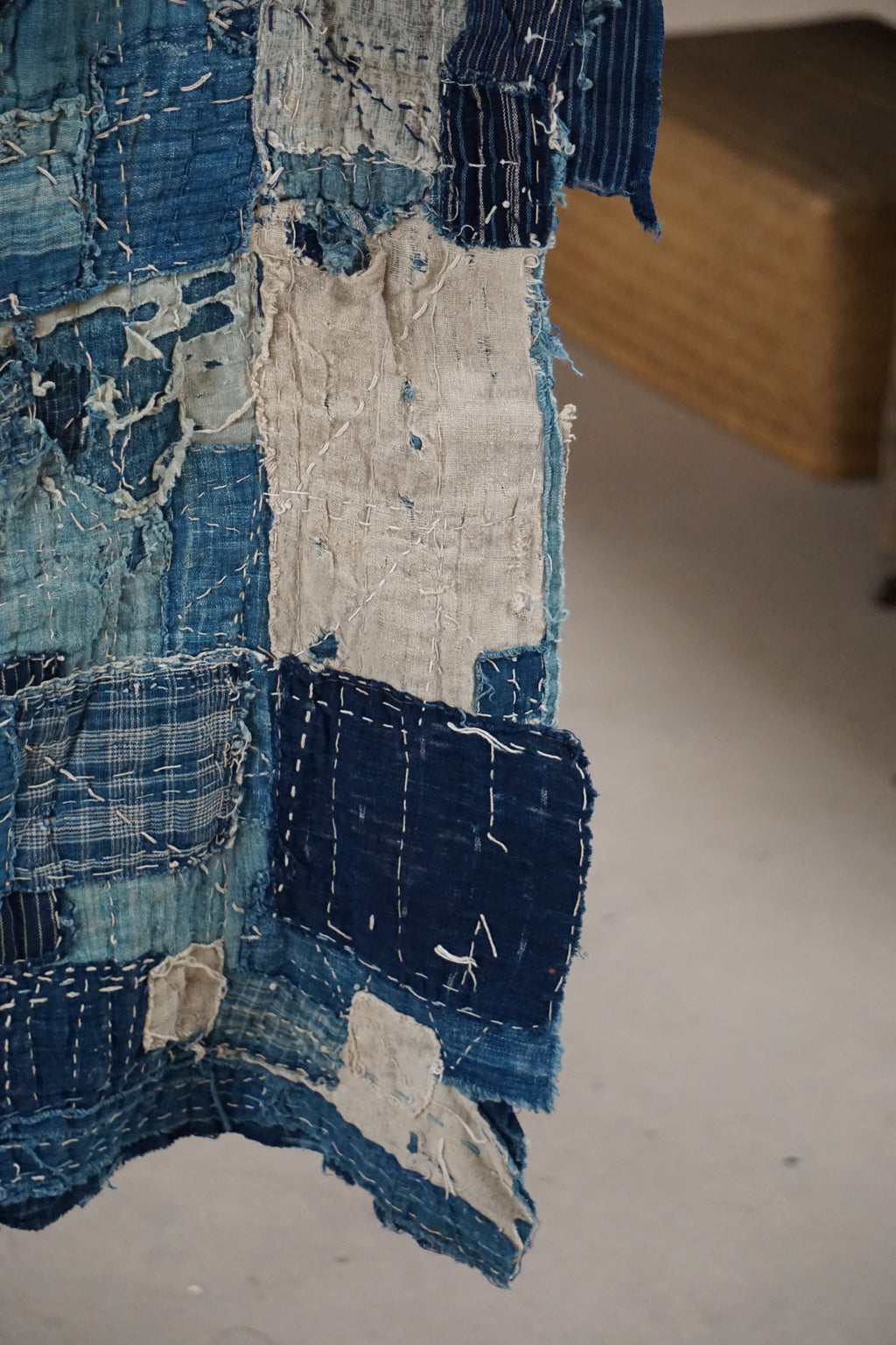 Antique Japanese Boro Textile, Late 19th Century