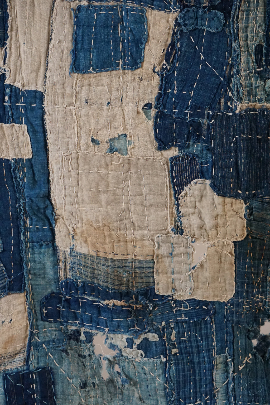 Antique Japanese Boro Textile, Late 19th Century